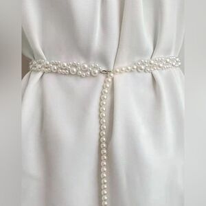 Elegant Pearl Belt B7